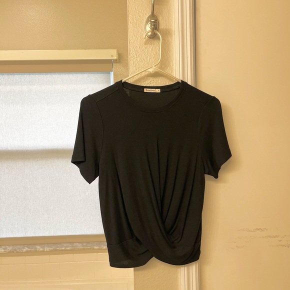 Like-New Marine Layer Lexi Rib Twist-Front Top - Picture 3 of 7